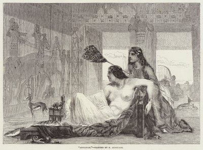Aholibah door Edward A. Armitage